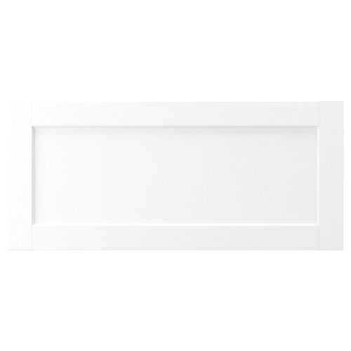 ENKÖPING エンコーピング 引き出し前部, ホワイト 木目調, 90x40 cm