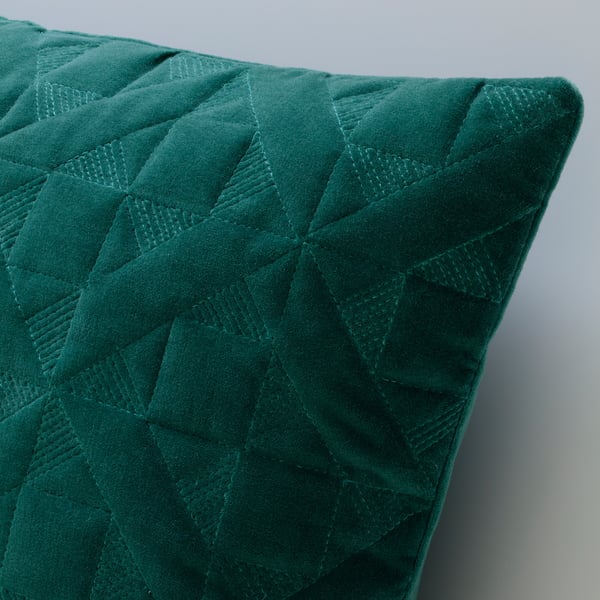 Ennalmal エンノルマール クッションカバー グリーン 50x50 Cm Ikea