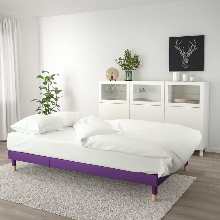 FLOTTEBO フロッテボー カバー ソファベッド用, ヴィースレ パープル, 120 cm IKEA