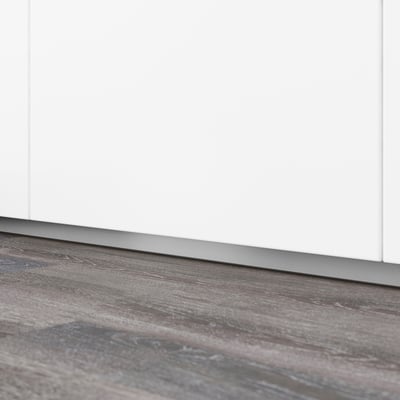 FÖRBÄTTRA フォルベットラ 蹴込み板, ホワイト, 90x3 cm