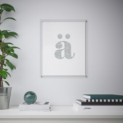 FORNBRO フォルンブロ フレーム, 透明, 40x50 cm