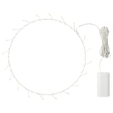 FRÖJDA フロイダ LEDペンダントランプ, 電池式/リング状, 27 cm