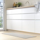 GATUSEKTION ガートセクショーン キッチンマット, グレー/チェック, 45x120 cm