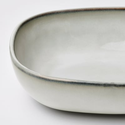 GLADELIG グラデリグ 耐熱皿2点セット, グレー