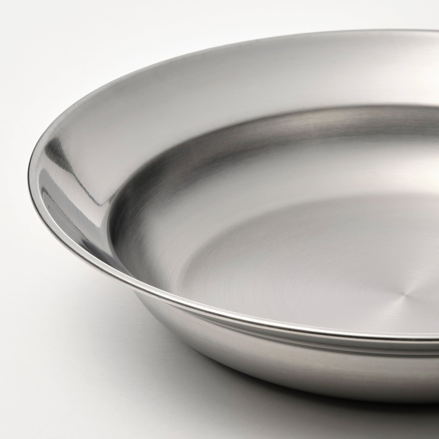 GRILLTIDER グリルティデル 深皿, ステンレススチール, 21 cm - IKEA