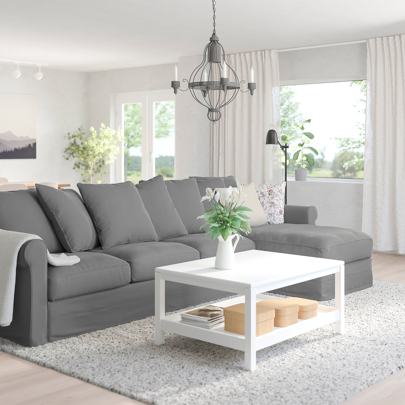 IKEA/イケア】GRÖNLID グローンリード ソファ4人掛け