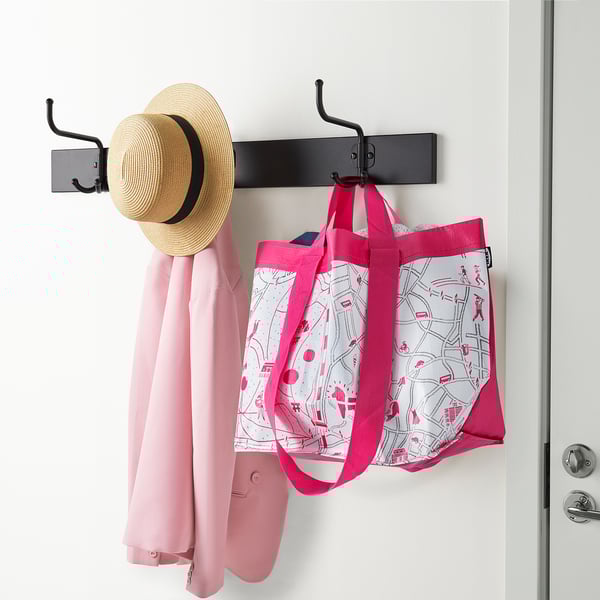 GRÖNMASSA グローンマッサ バッグ, ピンク 模様入り, 27x18x27 cm