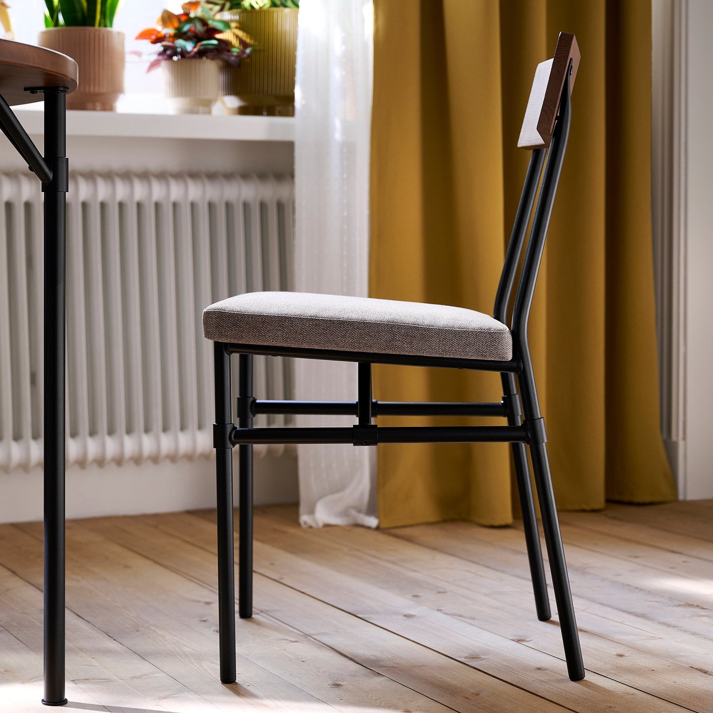 GRÖTÅN グロートーン チェア, ティッブレビ ダークベージュ - IKEA