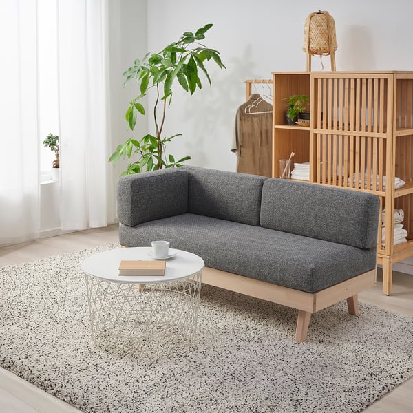 HALVDAN ハルヴダン 2人掛けダイニングソファ クッション付き, レイデ  