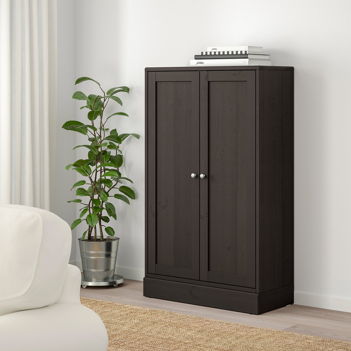 ⭐️オシャレ⭐️IKEA 2面キャビネット HAVSTA イケア ハーヴスタ