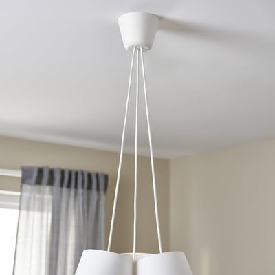 HEMMA ヘマ トリプルコードセット, ホワイト, 1.5 m