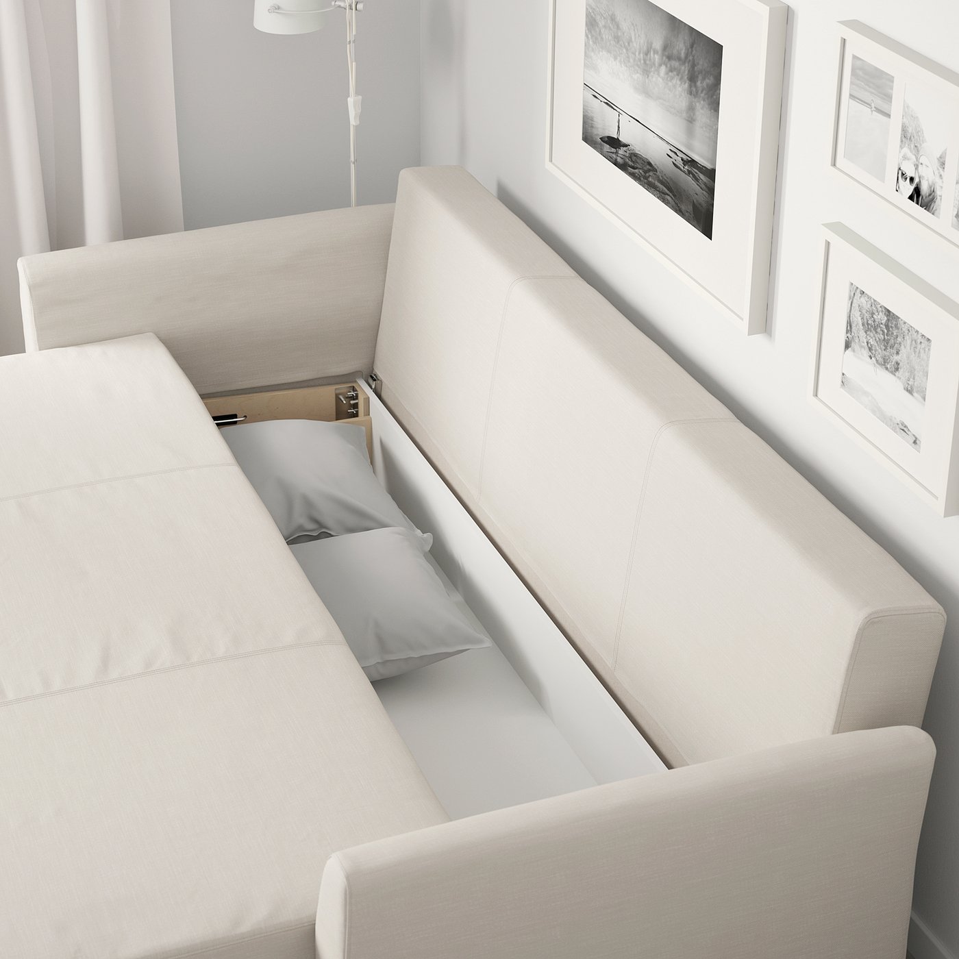 素敵でユニークな IKEA ホルムスンド ソファベッドカバー ソファベッド