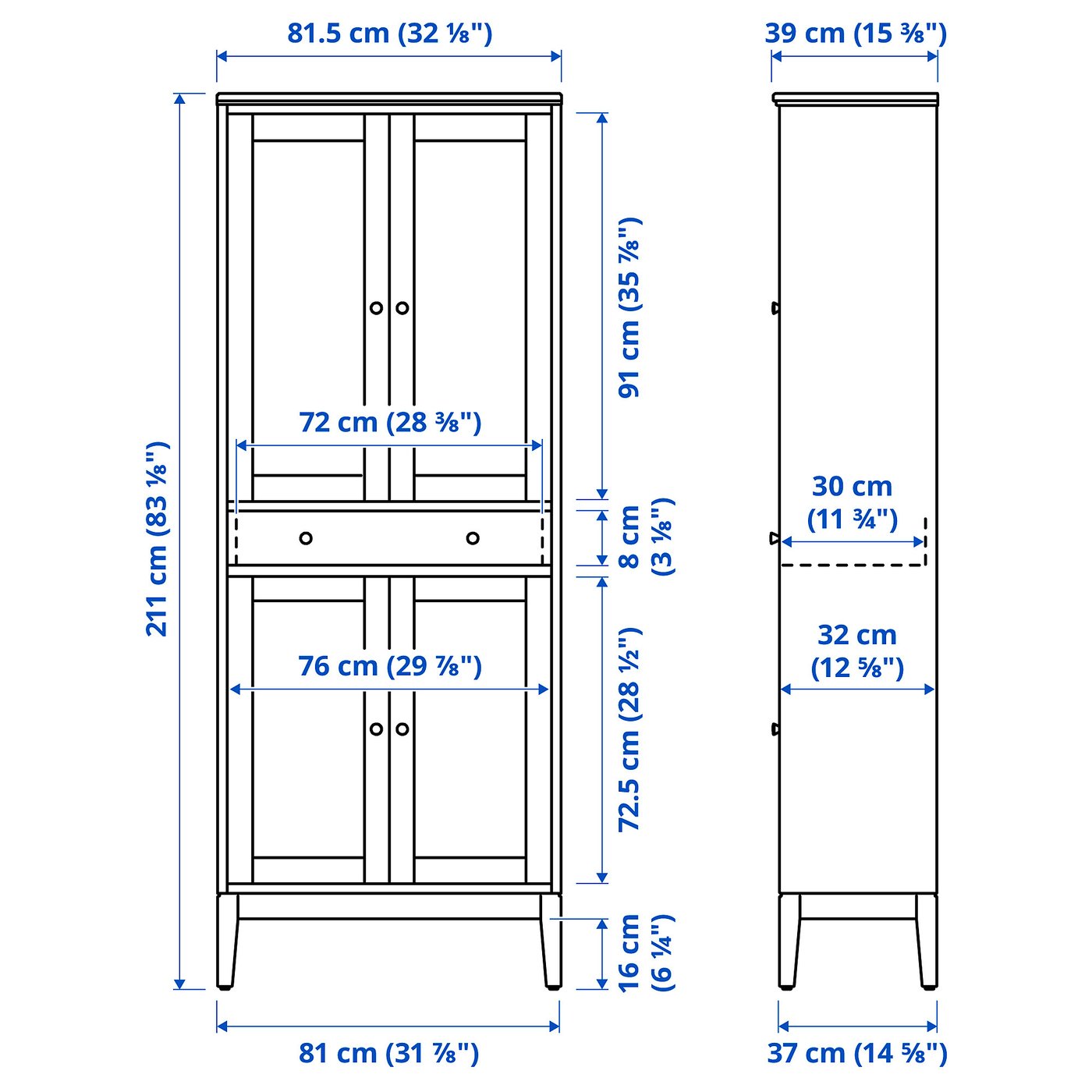 mm1023｜ikea IDANAS イダネス IDANÄS イダネス 本棚, ホワイト, 81x39x211 cm - IKEA