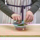 IKEA 365+ 保存容器 ふた付き, 丸形 プラスチック/シリコン, 450 ml