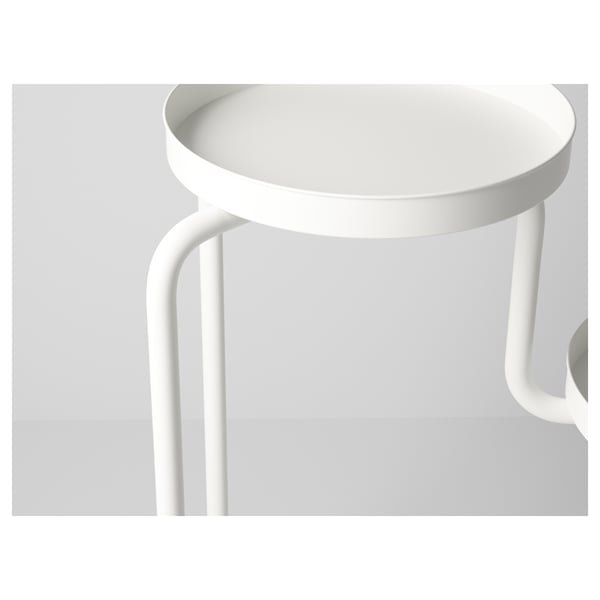 IKEA PS 2014 プラントスタンド, 室内/屋外用/ホワイト, 53 cm