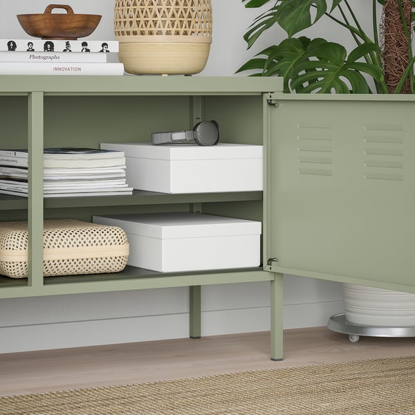 Ikea Ps キャビネット ライトグレーグリーン 119x63 Cm Ikea