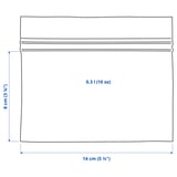 ISTAD イースタード フリーザーバッグ, 模様入り/グレーグリーン, 0.3 l