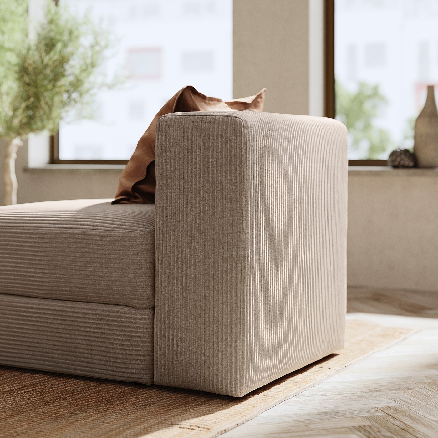 イェッテボ　IKEA1.5人用ソファーカバー　グレーベージュ イェッテボ IKEA1人用ソファーカバー グレーベージュ