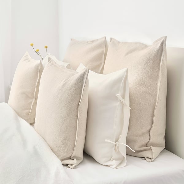 Jofrid ヨフリード クッションカバー ナチュラル 50x50 Cm Ikea