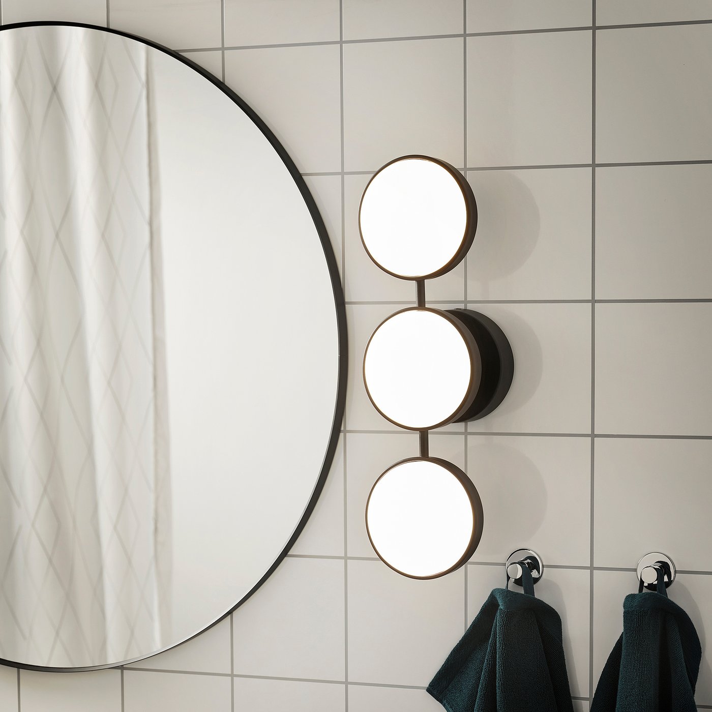 【新品未使用】IKEA OBEGRÄNSAD  LEDウォールランプ, ブラック Ikea OBEGRÄNSAD /OBEGRANSAD LED Wall Lamp, Black - Limited