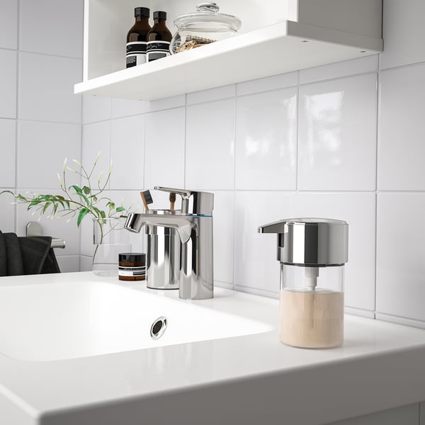 Kalkgrund カルクグルンド 歯ブラシホルダー クロムメッキ Ikea