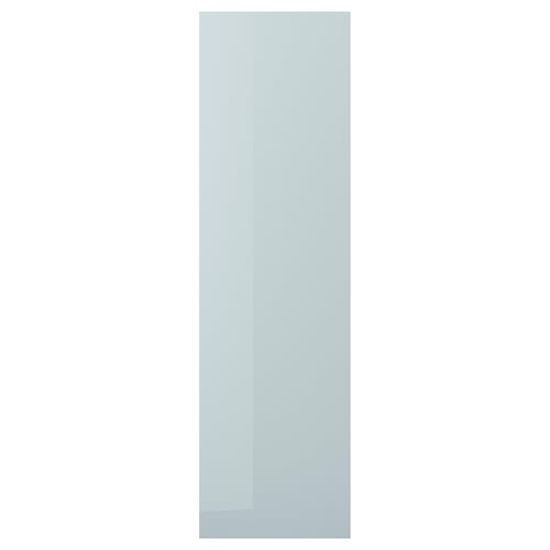 KALLARP カッラルプ カバーパネル, ハイグロス ライトグレーブルー, 63x220 cm