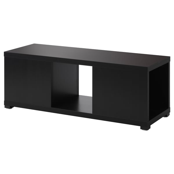 Kallax カラックス 収納ユニット ブラックブラウン 117x44 Cm Ikea