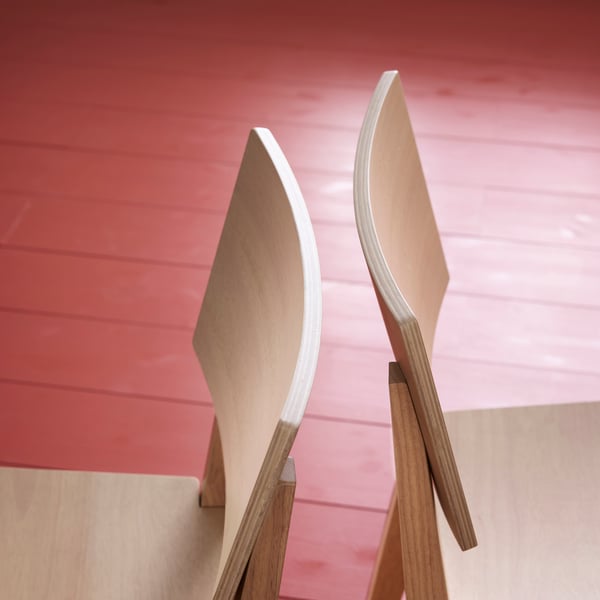 KARSKÄR カールシェール テーブル&チェア8脚, ゴムノキ, 240/300x100 cm