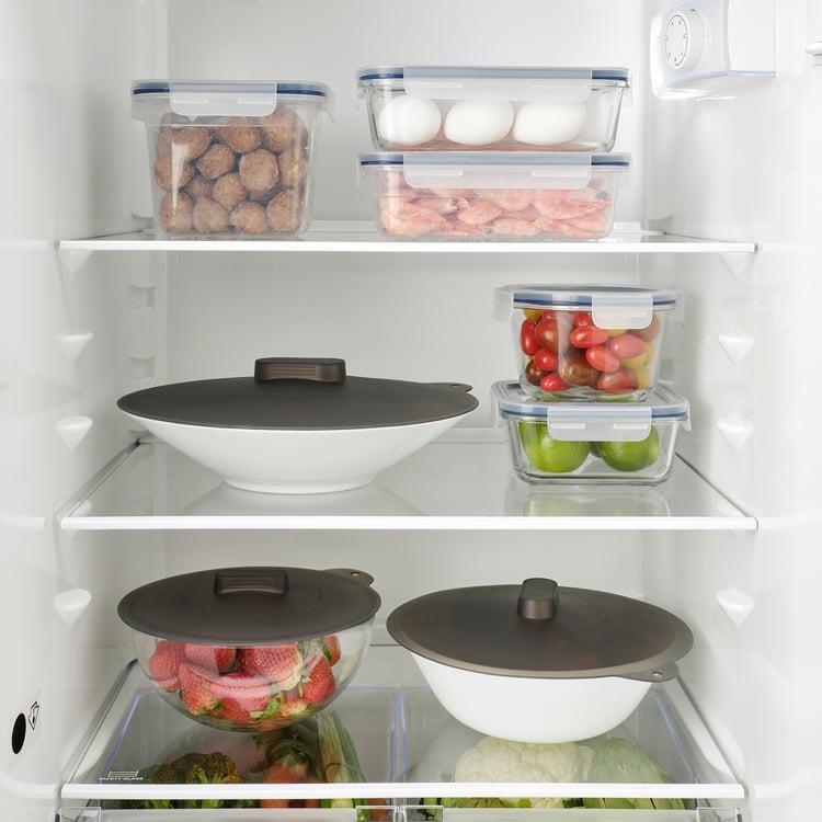 KLOCKREN クロックレン ユニバーサルふた3点セット, シリコン - IKEA
