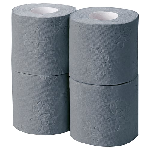 KNÖSEN クノーセン トイレットペーパー, グレー