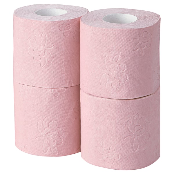 Knosen クノーセン トイレットペーパー ピンク Ikea Knosen クノーセン トイレットペーパー ピンク Ikea