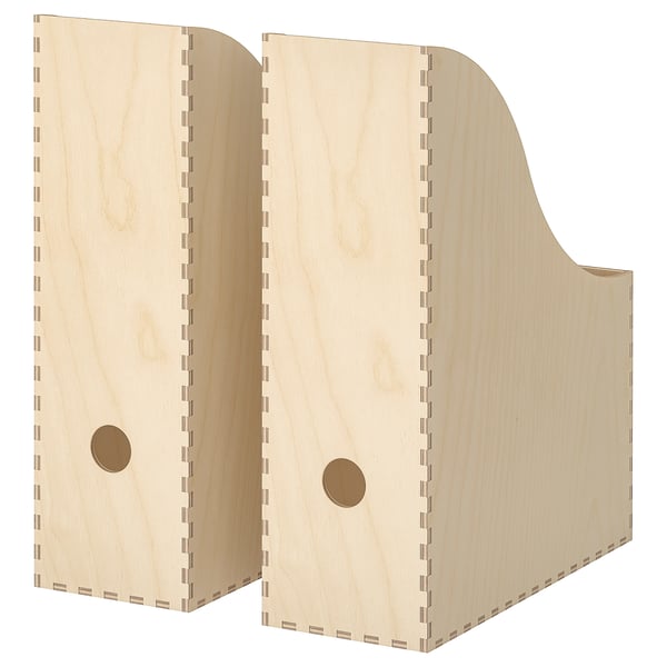 Knuff クヌフ マガジンファイル2個セット 合板 Ikea Knuff クヌフ マガジンファイル2個セット 合板 Ikea