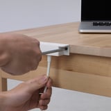 KOPPLA コップラ 延長コードセット, アース無 ホワイト, 1.8 m
