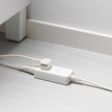KOPPLA コップラ 電源タップ 3個口, アース無 ホワイト, 1.5 m