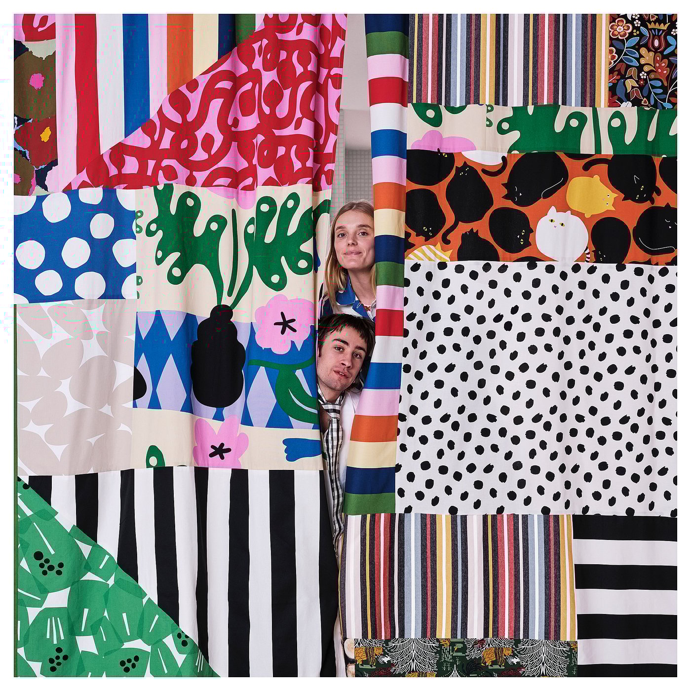 LÄKEMALVA レケマルヴァ カットクロス, オレンジ, 150x300 cm - IKEA
