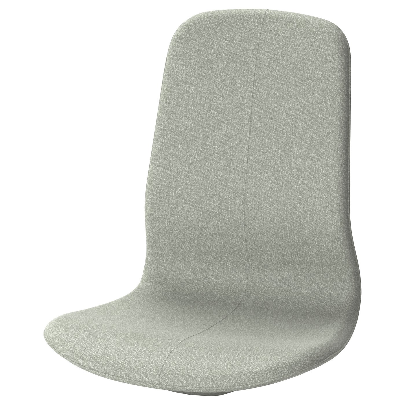 Langfjall ロングフィェル シートシェル 高めの背もたれ グンナレド ライトグリーン Ikea