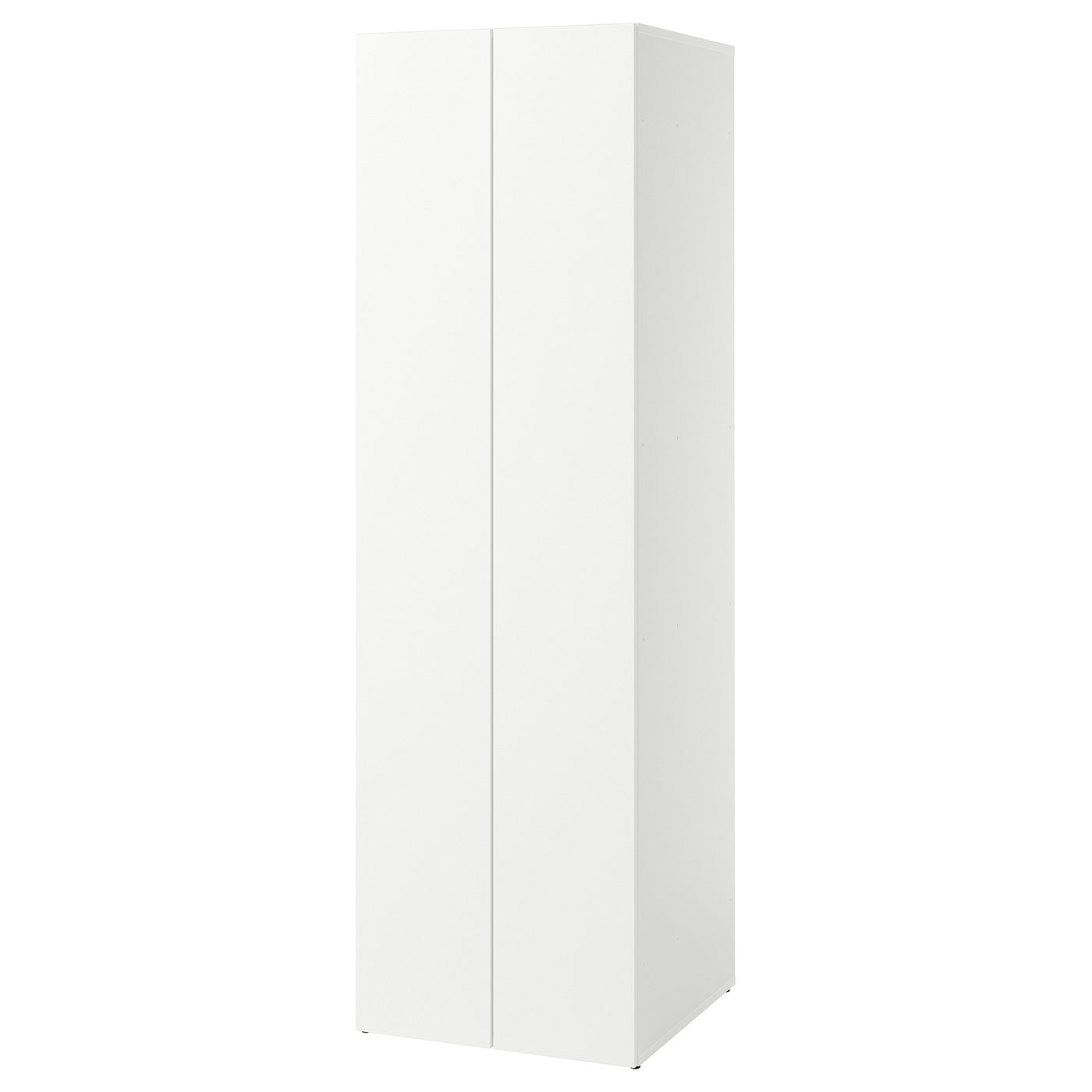 LASTARE ラスタレ フレーム ドア付き, ホワイト, 60x62x200 cm - IKEA