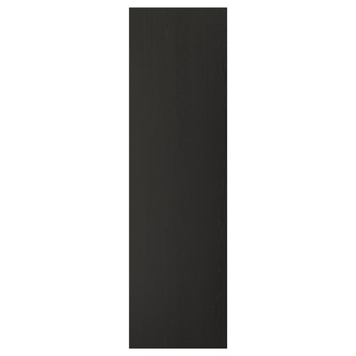LERHYTTAN レルヒッタン カバーパネル, ブラックステイン, 63x220 cm