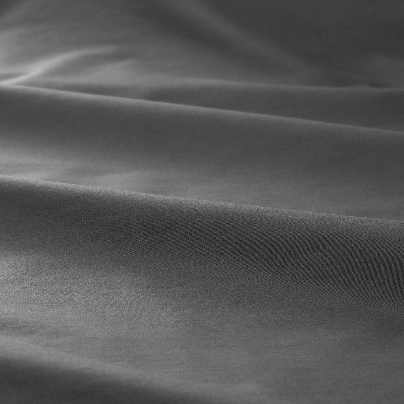 LUKTJASMIN ルクトヤスミン 掛け布団カバー＆枕カバー, ダークグレー