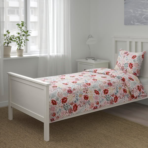 Lundslok ルンドスローク 掛け布団カバー 枕カバー マルチカラー 150x0 50x60 Cm Ikea