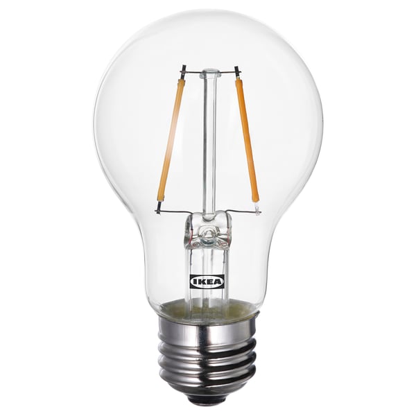 LUNNOM ルッノム LED電球 E26 150ルーメン, 球形 クリア