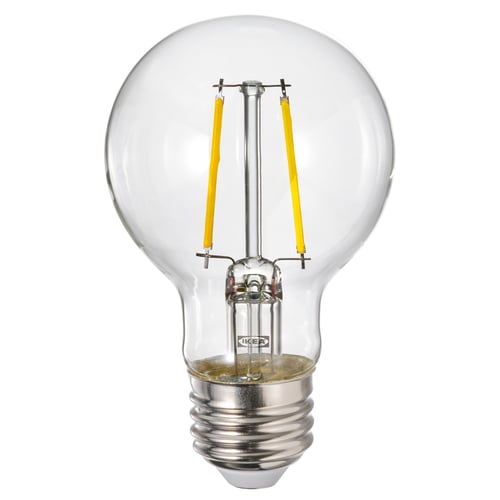 LUNNOM ルッノム LED電球 E26 150ルーメン, 球形 クリア