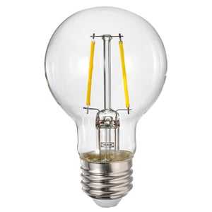 LUNNOM ルッノム LED電球 E26 150ルーメン, 球形 クリア