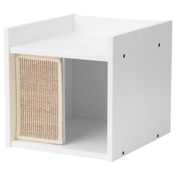 Lurvig ルールヴィグ キャットハウス 脚付き ホワイト Ikea