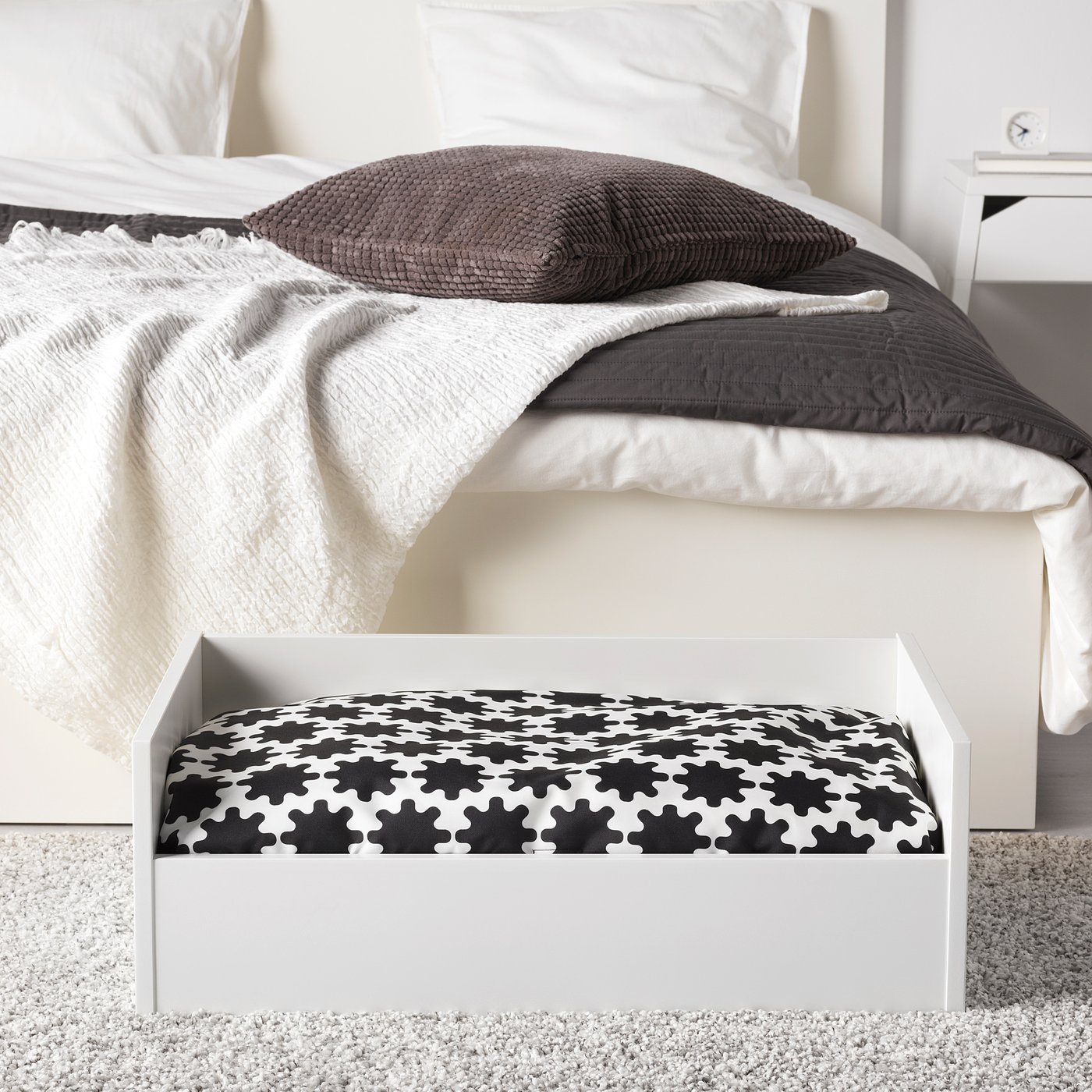Lurvig ルールヴィグ ペットのベッドフレーム ホワイト Ikea Lurvig ルールヴィグ ペットのベッドフレーム ホワイト Ikea