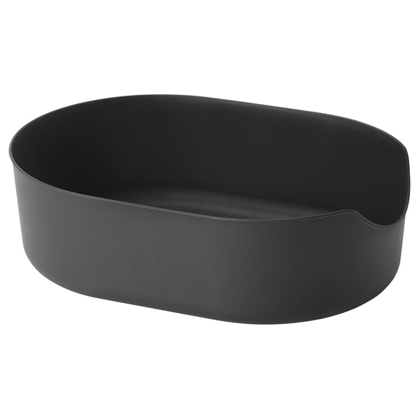 Lurvig ルールヴィグ ペット用トイレ ブラック 37x51 Cm Ikea