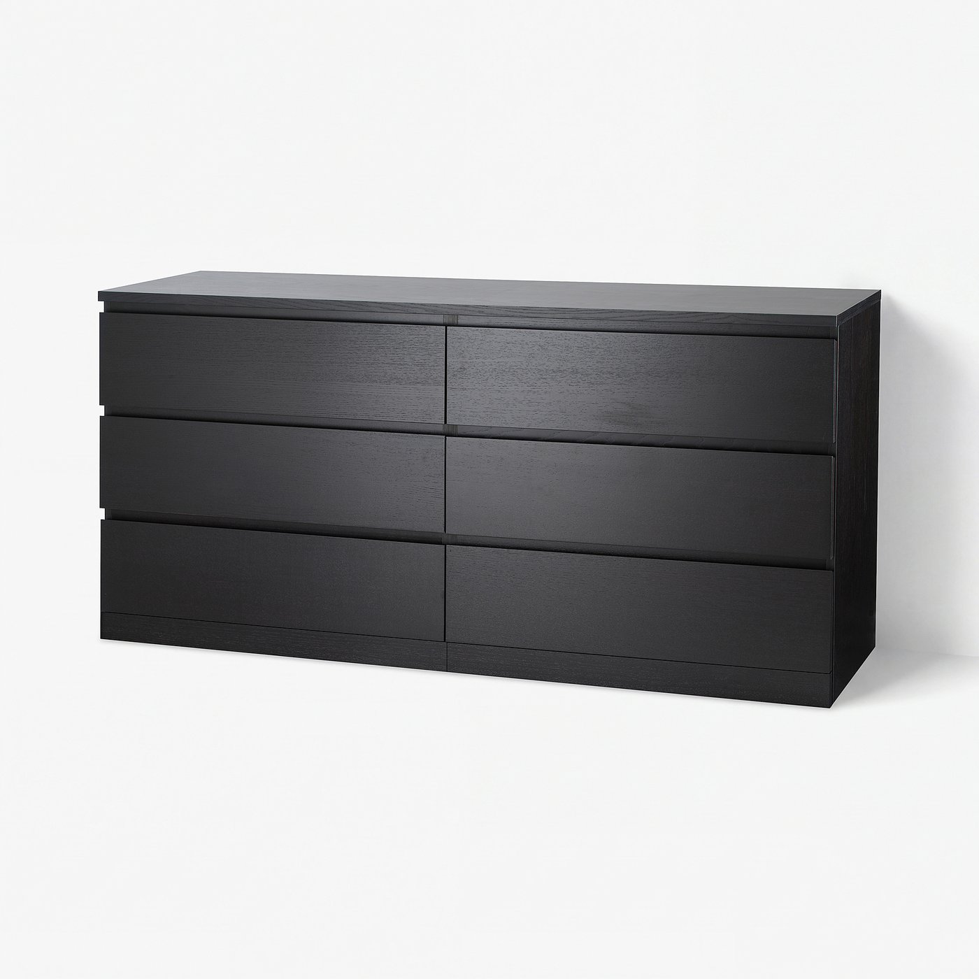 MALM マルム チェスト（引き出し×6）, ブラックブラウン, 160x78 cm - IKEA