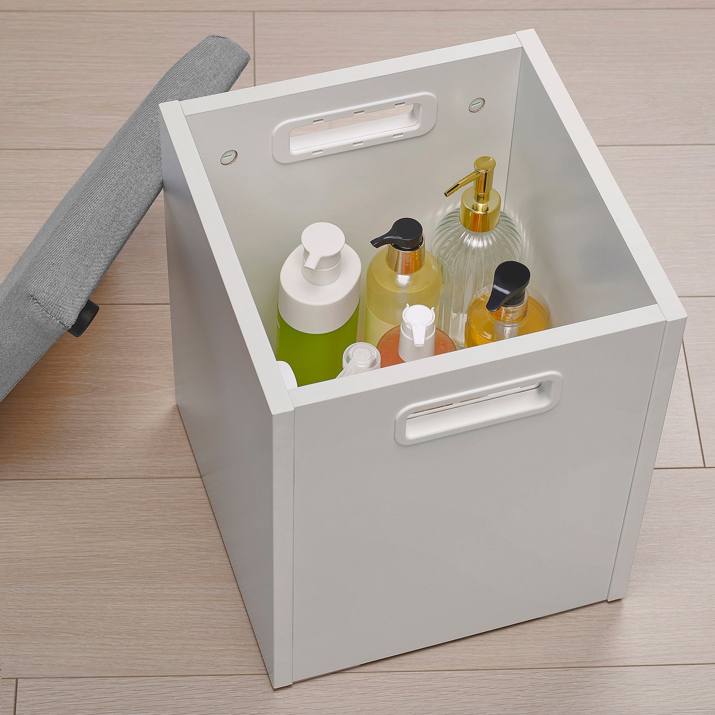 ドレッサー　スツール付き【IKEA】 MALMSLÄTT マルムスレット ドレッサー スツール付き, ホワイト