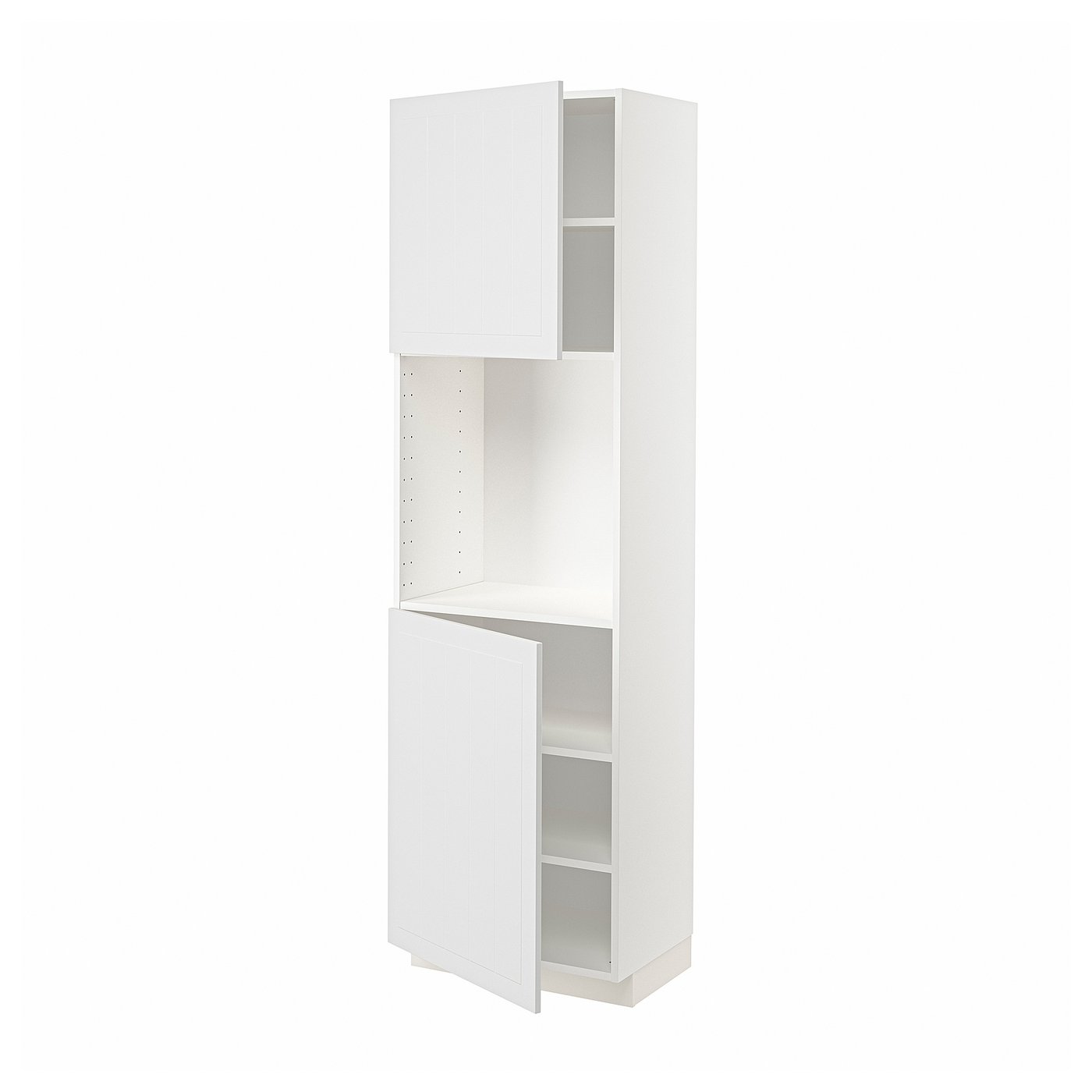 【IKEA】 白 キッチンキャビネット METOD / メトード (60x60x200cm) METOD メトード ハイキャビネットフレーム, ホワイト, 60x60x200 cm - IKEA