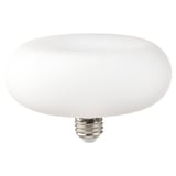 MOLNART モールナルト LED電球 E26 120ルーメン, ドーナツ形 オパールホワイト, 2400 ケルビン 150 mm